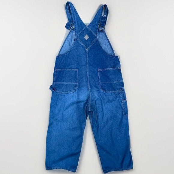 Big‎ Mac 46 Vintage Bib Overalls Country Outdoor Farmer Carpenter Grandpacore - Picture 2 of 14